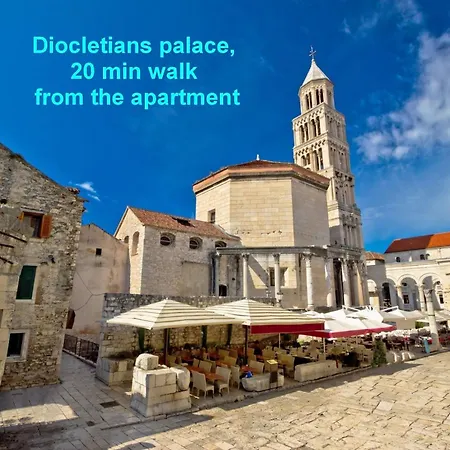 Apartment Adriatic Retreat Meje, 4 Min Walk To The Split